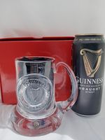 Super Rare Guinness Dartington FT1 Crystal Tankard Vintage Frank Thrower glass