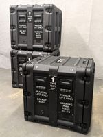 Amazon 19" 12U Double End Shock Rack Mount Transport Flight Storage Case Box