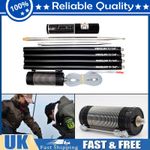 JPC-12 7-50MHz 100W 8-Band HF Portable Shortwave GP Antenna QRP For Ham Radio A8