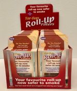 TARBAN ROLL UP CIGARETTE FILTERS - 24 packs of 15 = 360 filters - (REDS)