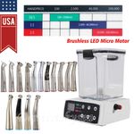 Dental Electric Brushless Micro Motor Water Tank/1:5/1:1 1:4.2 LED Handpiece