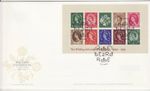 GB Stamps First Day Cover Wilding Definitives (1) MS - crown watermark SHS 2002