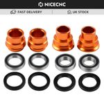 Front Rear Wheel Spacer Bearing Seal For KTM 250 300 350 450 500 EXC F 2017-2023