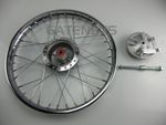 New For HONDA CG125 Drum Brake Front Wheel 18 x 1.40 Drive Spindle CG