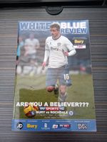 Bury v Rochdale Football Programme 7/3/14