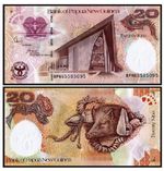 2008 Papua New Guinea 20 Kina P-36 NEW UNC Banknotes