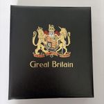 GB, Stanley Gibbons QE, DAVO Hingeless Album + Slip Case Vol II, 1971-1989, used
