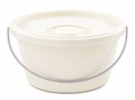 Commode Bucket Pan 7.5ltr Lid Handle Compatible with Linton and Lenham Models