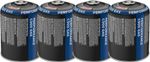 Coleman C500 Performance Gas Cartridge 4-Pack, Valve Cartridge with Screw Valve,