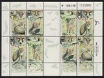 Israel WWF Blanford's Fox Sheetlet of 2 sets 2000 MNH SG#1482-1485
