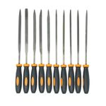 10PC Needle File Set 3 x 150mm Precision Files Craft Metal Work Jewellery Tools