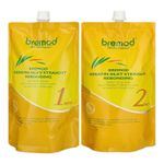 Bremod Keratin Silky Straight Rebonding Treatment 2-Step System Professional Kit