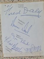 RARE Nine (9) 1980s Ink Signed Golfers Major Winners A PALMER-F DALY- T JACKLIN