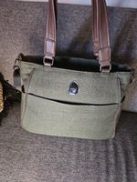 Egg changing baby bag country green