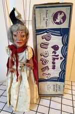 SL FAIRY GODMOTHER RARE PELHAM PUPPET (1950-55) BOXED EX CON VINTAGE TOY