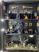 Large Witch Cabinet Diorama