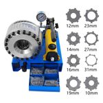 Industrial Hydraulic Hose Crimper High Pressure Crimping 5600KN With 8 Set Molds