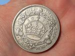 1933 British George V - Wreath Crown 0.500 Silver Circulated Coin #ESK
