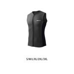 3mm Neoprene Diving Vest Wetsuit Top Thermal Front Zipper Swimwear Water Sport