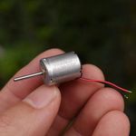 1215 Mini 12mm 6-Pole Rotor DC6V 8500RPM Large Torque Precious Metal Brush Motor
