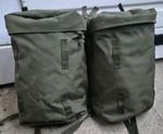 PAIR Genuine British Army Olive Side Pouches IRR PLCE Daypack + Yoke + Straps