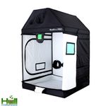 Budbox Pro Pitched Roof 1.2m x 1.2m x 1.8m Hydroponic Reflective White Loft Tent