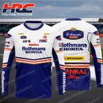 Nankai Rothmans Honda Superbikes Mick Doohan Wayne Rainey Long Sleeved T Shirt