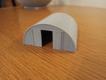 OO / HO Gauge nissen shed 20ft. 1:76 Scale for Model Railway