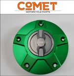 Kawasaki ZX-6R 600 Ninja 2000-2006 [Comet Green/Titanium Star Series Fuel Cap]