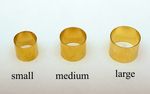Solid Brass Tool Ferrules