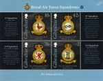 Royal Air Force RAF SQUADRONS II (No.43/87/210/224) Stamp Sheet (2013 Gibraltar)