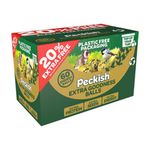 Peckish Extra Goodness Energy Suet Fat Ball 50 + 20% Seed Wild Bird Feeder Food