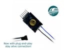 AED-6PD.4 DCC Concepts AE Model Nano 6-Pin 4 Function Decoder