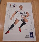 England v France 2017 Six Nations Programme In Excellent Condition.