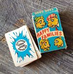 Vintage Happy Families Card Game Animals Theme, 2-4 Players, Ages 4-7 Years