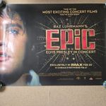 “EPIC: ELVIS PRESLEY IN CONCERT” ORIGINAL UK QUAD CINEMA POSTER