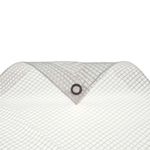 Clear Mesh Mono Tarpaulin Heavy Duty 170gsm for Market Stalls ✅