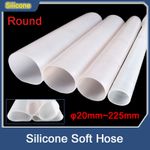 Silicone Soft Hose Rubber Pipe Sleeve Round O-Shaped Tube, Large Dia φ20mm~225mm