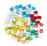 Mini Blade Fuse 2A 3A 4A 5A 7.5A 10A 15A 20A 25A 30A Auto Car Fuses ATM Bike