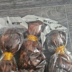 Dark Brown Auburn Mix Curly Synthetic Hair Weft Extensions 20/22/24 Inch 3