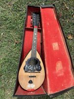 Antique 1905 Giovanni De Meglio Neapolitan Mandolin Model A With Case