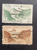 64. Canal Zone Stamp，1941-47，sc#CO1/CO14，Used，see scan！