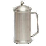 CHEF-HUB STAINLESS STEEL CAFETIERE - FRENCH COFFEE PRESS SATIN FINISH