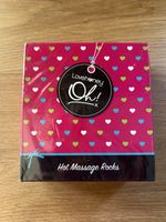 LoveHoney Oh! Hot Massage Rocks Brand New & Sealed.