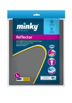 Minky Reflector Ironing Board Cover Easy Fit Heat Reflective Large 122 x 38cm