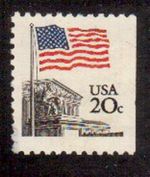 Scott #1896... 20 Cent...Flag Over Supreme Court ...3 Stamps