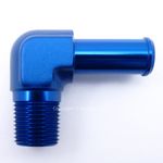 1/8 NPT to 5mm 6mm (1/4) 90 DEGREE ELBOW PUSH ON BARB TAIL Hose Fitting Adapter