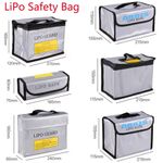 Multiple Size RC Lipo Fire Proof Explosion-Proof  Safety Battery Charging Bag