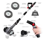 NETTA 12V Cordless Weed Sweeper Pavement Cleaner Grade A