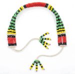 Hamar Ethiopian Beaded Bracelet Handmade Rasta Reggae Tribal Seed Bead Cuff 